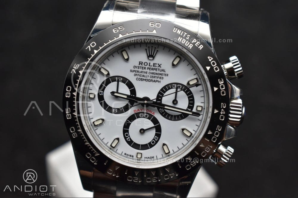 WellDesigned Daytona 116500 SB VSF 1:1 Best Edition 904L Steel White Dial on SS Bracelet DD 735