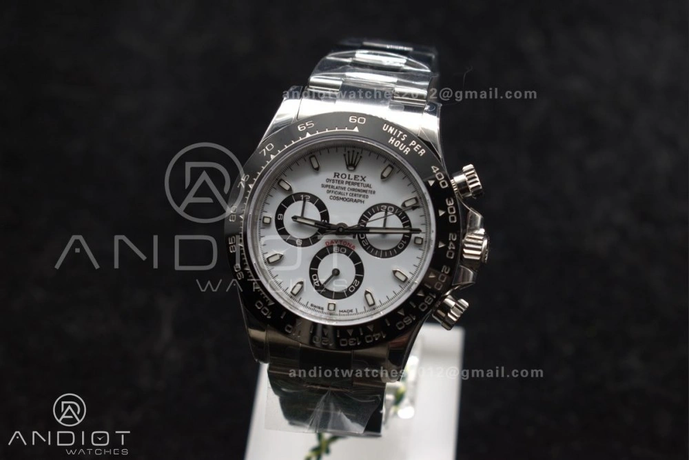 Daytona 116500 ZF 1:1 Best Edition 904L SS Case and Bracelet White Dial SH BestValue 739