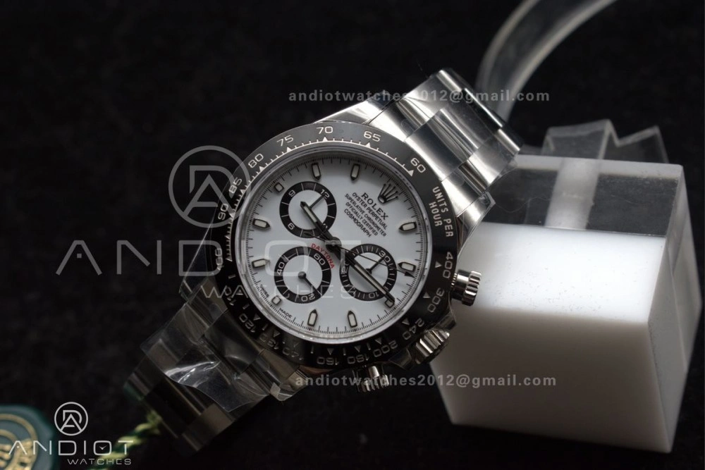 Daytona 116500 ZF 1:1 Best Edition 904L SS Case and Bracelet White Dial SH BestValue 739