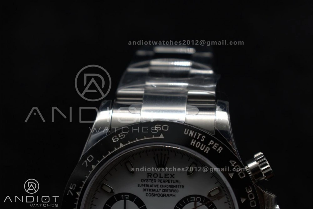 Daytona 116500 ZF 1:1 Best Edition 904L SS Case and Bracelet White Dial SH BestValue 739
