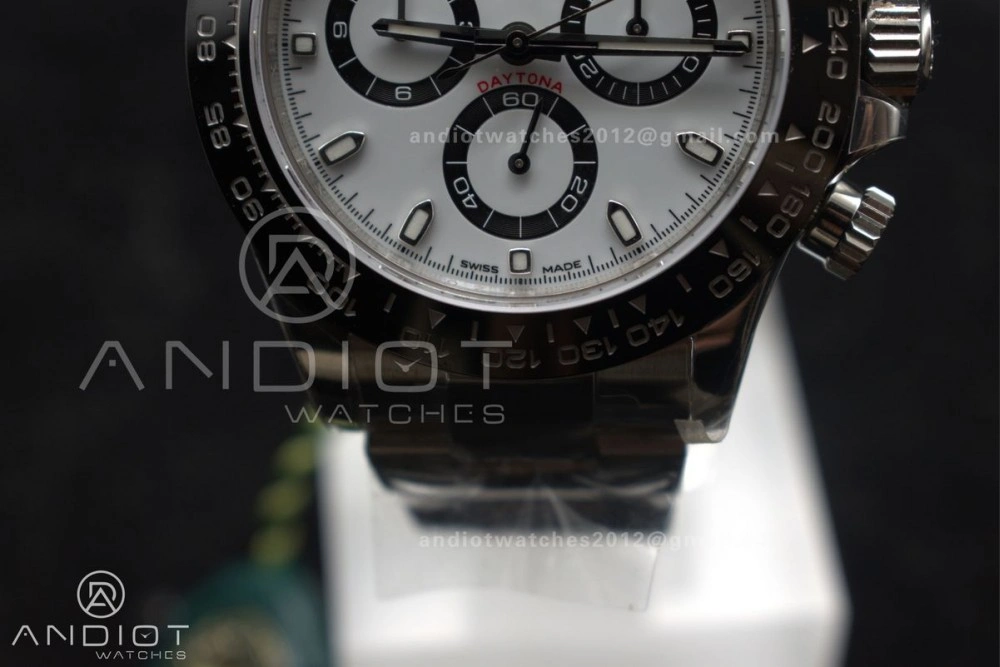 Daytona 116500 ZF 1:1 Best Edition 904L SS Case and Bracelet White Dial SH BestValue 739