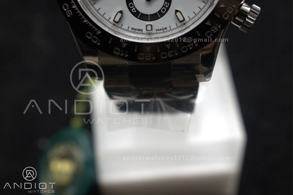 Daytona 116500 ZF 1:1 Best Edition 904L SS Case and Bracelet White Dial SH BestValue 739