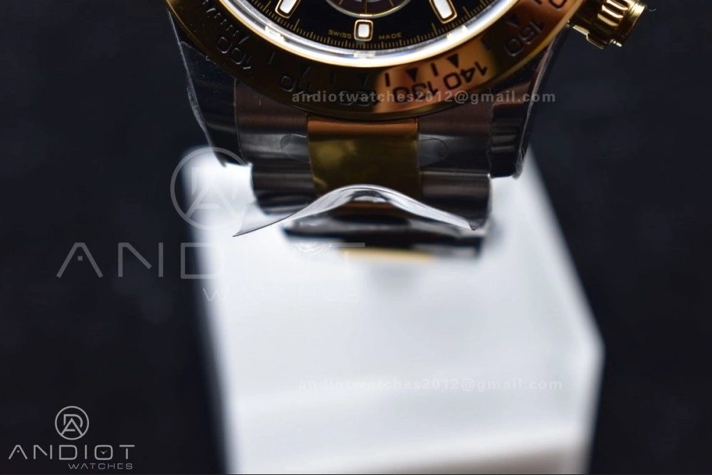 Breathable Daytona 116503 BTF 1:1 Best Edition 904L SS Case and Bracelet Black Dial SA 734