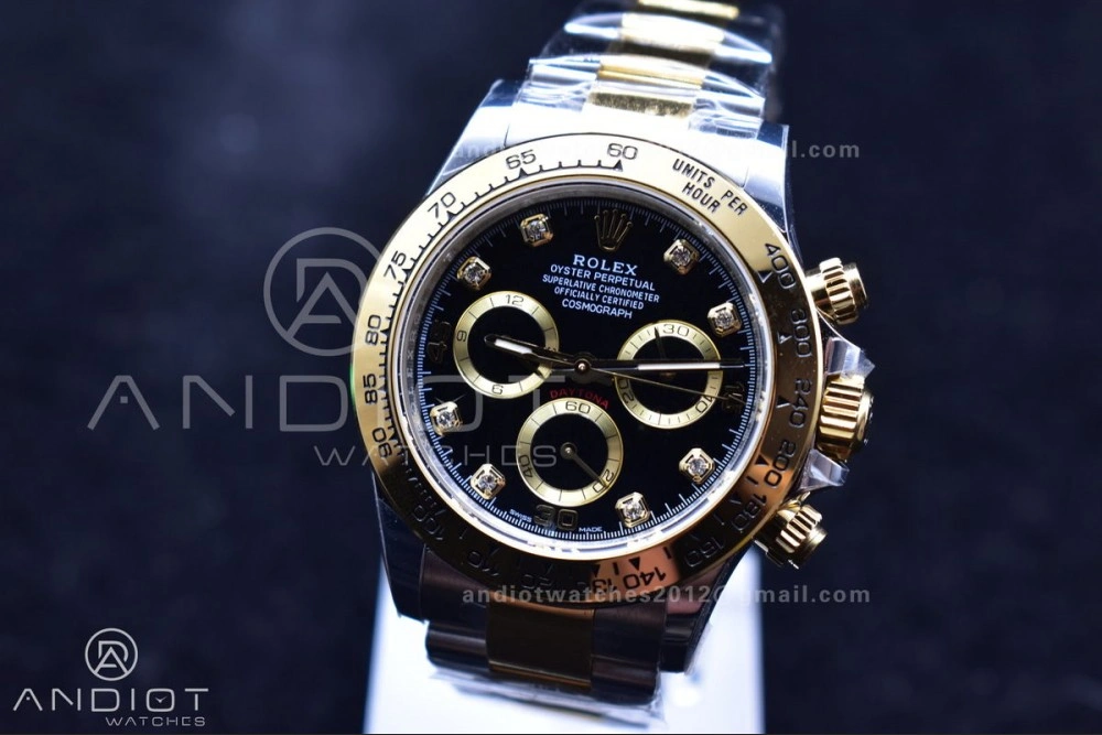 SoftTouch Daytona 116503 BTF 1:1 Best Edition 904L SS Case and Bracelet Black Diamonds Dial SA 741