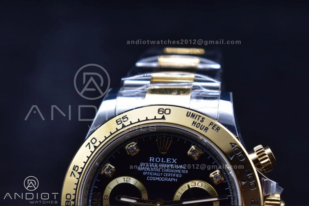 SoftTouch Daytona 116503 BTF 1:1 Best Edition 904L SS Case and Bracelet Black Diamonds Dial SA 741