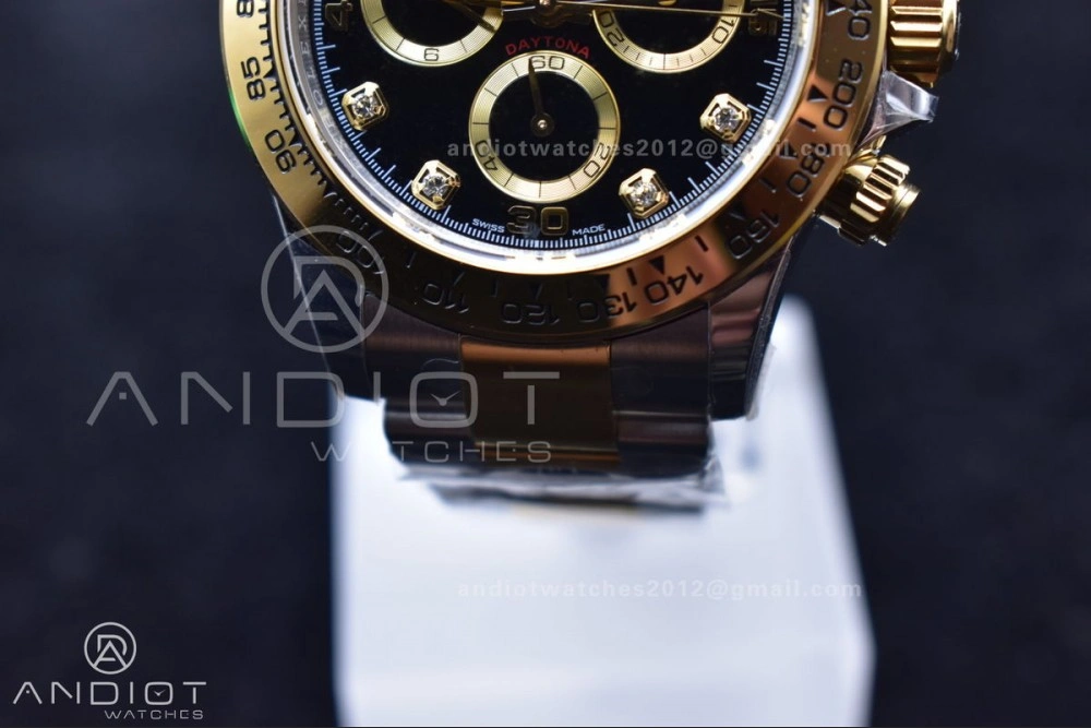 SoftTouch Daytona 116503 BTF 1:1 Best Edition 904L SS Case and Bracelet Black Diamonds Dial SA 741