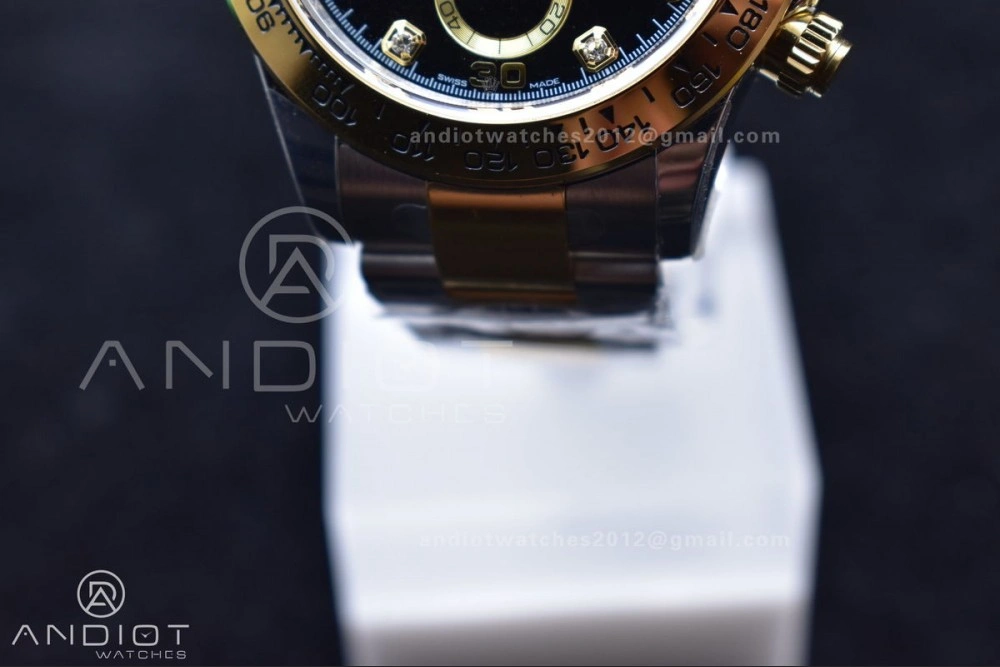SoftTouch Daytona 116503 BTF 1:1 Best Edition 904L SS Case and Bracelet Black Diamonds Dial SA 741