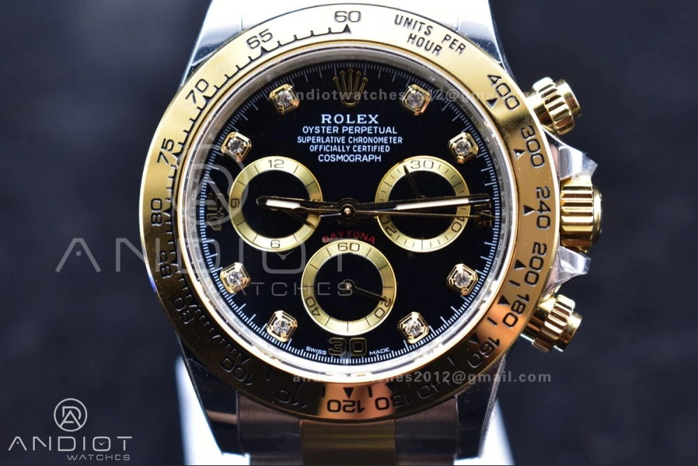 SoftTouch Daytona 116503 BTF 1:1 Best Edition 904L SS Case and Bracelet Black Diamonds Dial SA 741