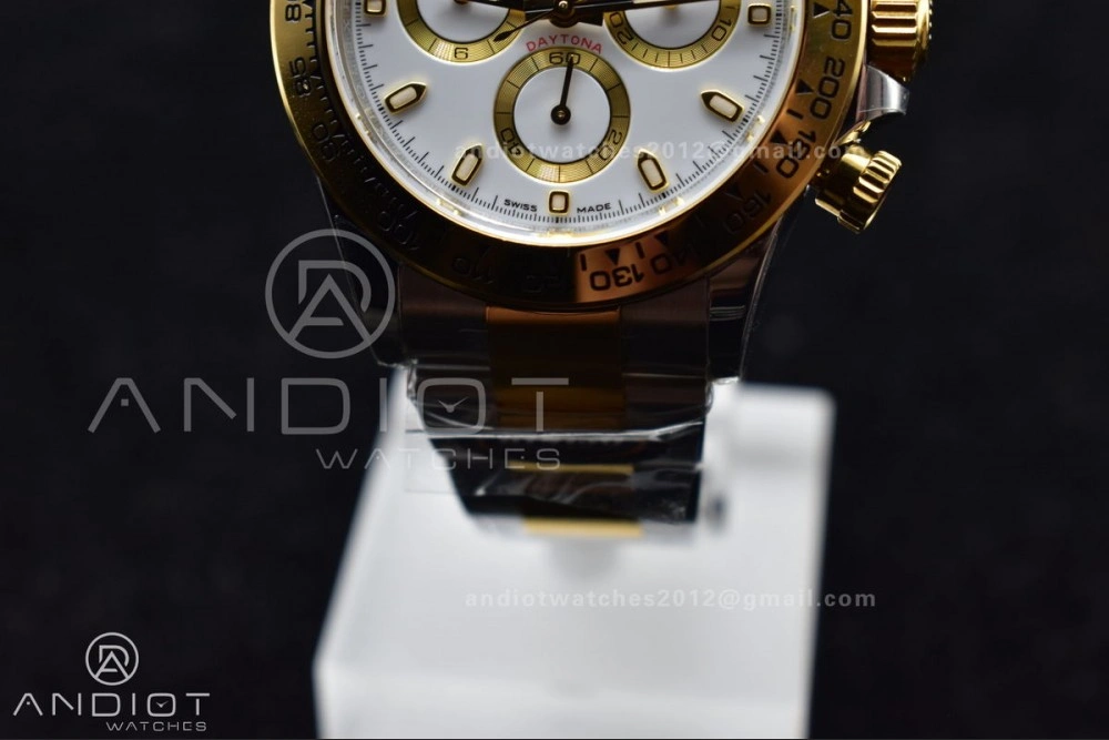 Daytona 116503 BTF 1:1 Best Edition 904L SS Case and Bracelet White Dial SA Durable 757