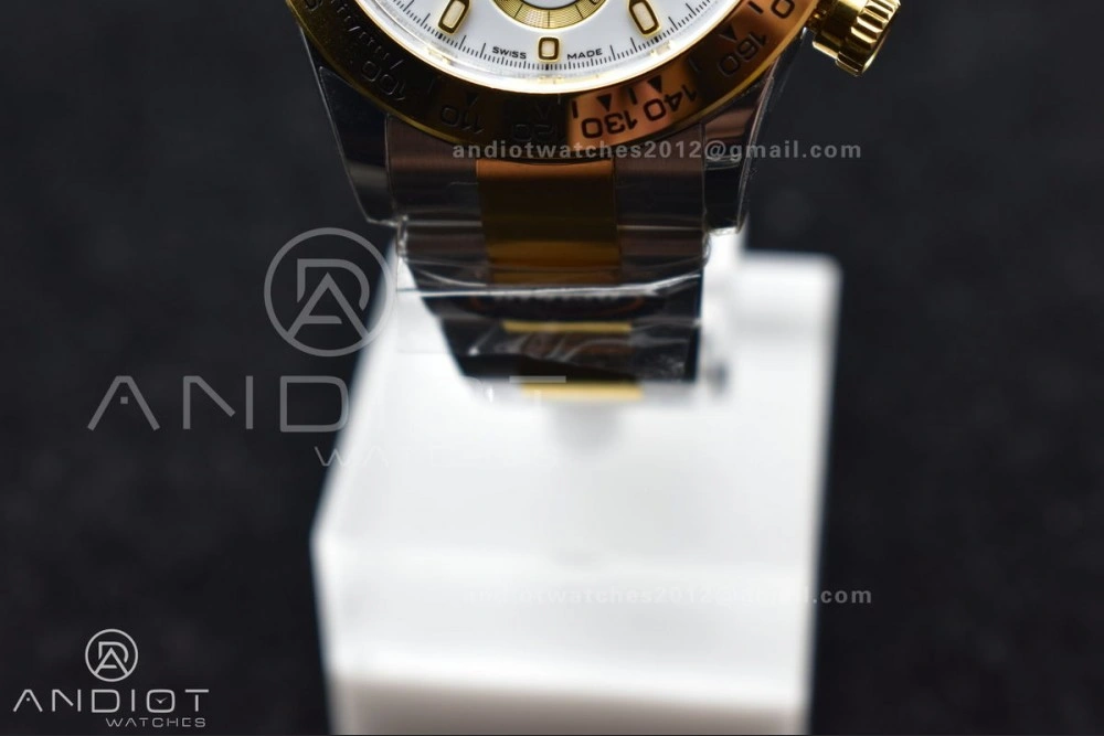 Daytona 116503 BTF 1:1 Best Edition 904L SS Case and Bracelet White Dial SA Durable 757