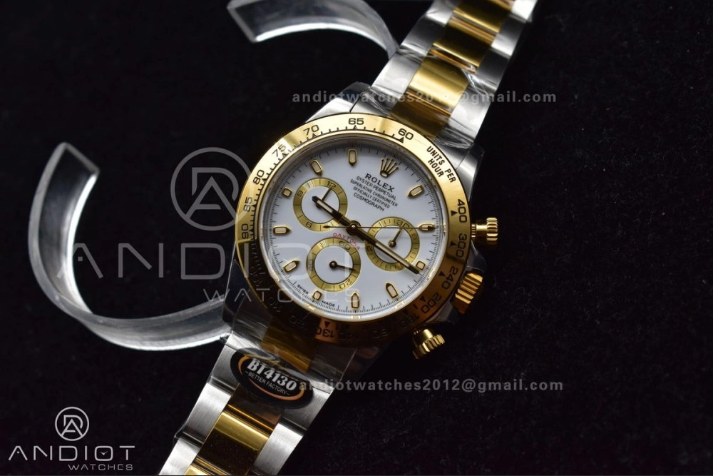 Daytona 116503 BTF 1:1 Best Edition 904L SS Case and Bracelet White Dial SA Durable 757