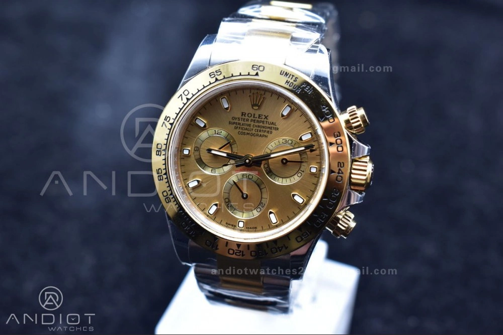 Daytona 116503 BTF 1:1 Best Edition 904L SS Case and Bracelet YG Dial SA Cozy 736
