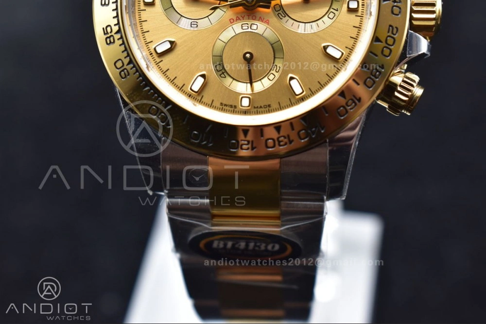 Daytona 116503 BTF 1:1 Best Edition 904L SS Case and Bracelet YG Dial SA Cozy 736