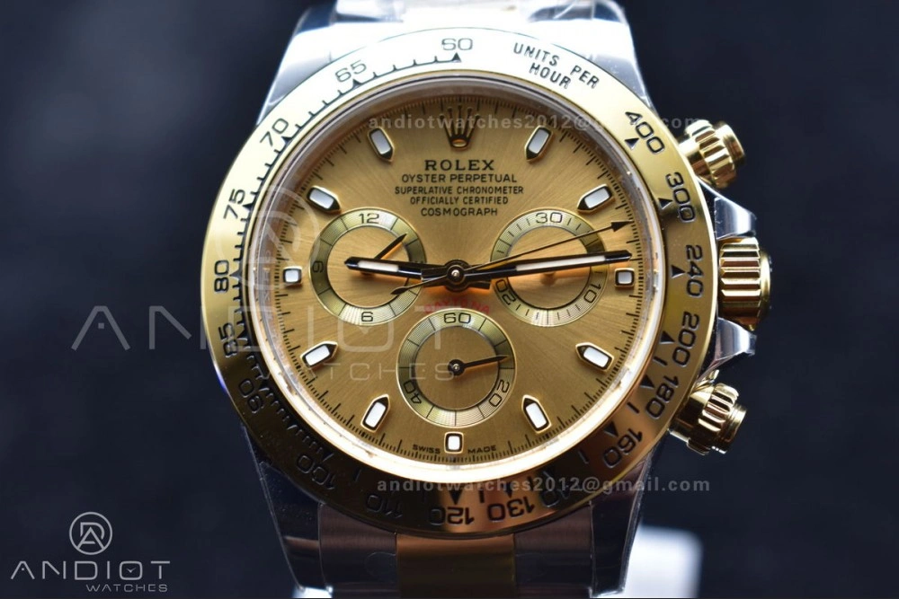 Daytona 116503 BTF 1:1 Best Edition 904L SS Case and Bracelet YG Dial SA Cozy 736
