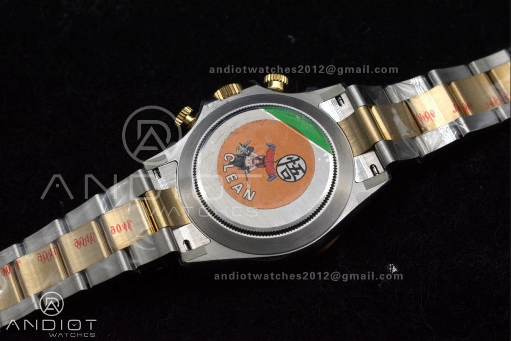 Daytona 116503 Clean 1:1 Best Edition White Dial Arabic Markers on SS YG Bracelet SA4130 V TechFriendly 737