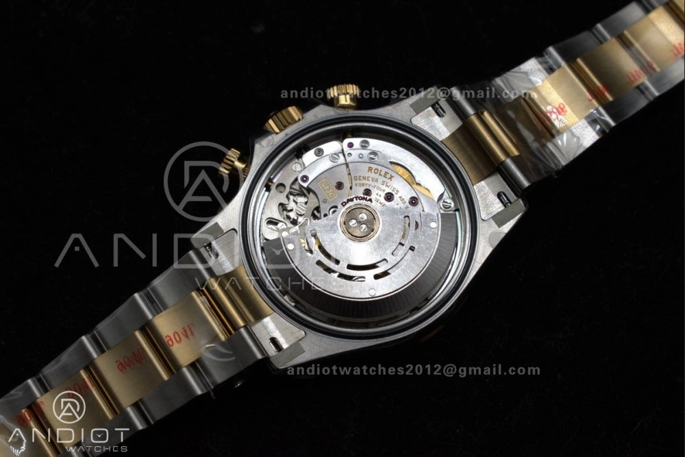 Daytona 116503 Clean 1:1 Best Edition White Dial Arabic Markers on SS YG Bracelet SA4130 V TechFriendly 737