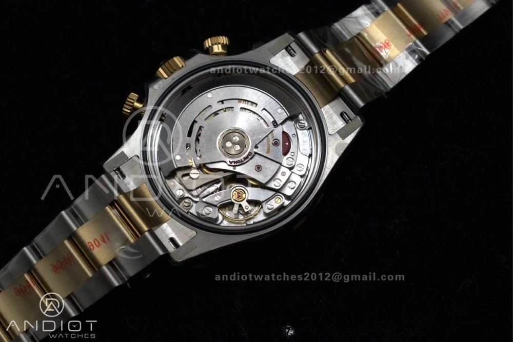Daytona 116503 Clean 1:1 Best Edition White Dial Arabic Markers on SS YG Bracelet SA4130 V TechFriendly 737