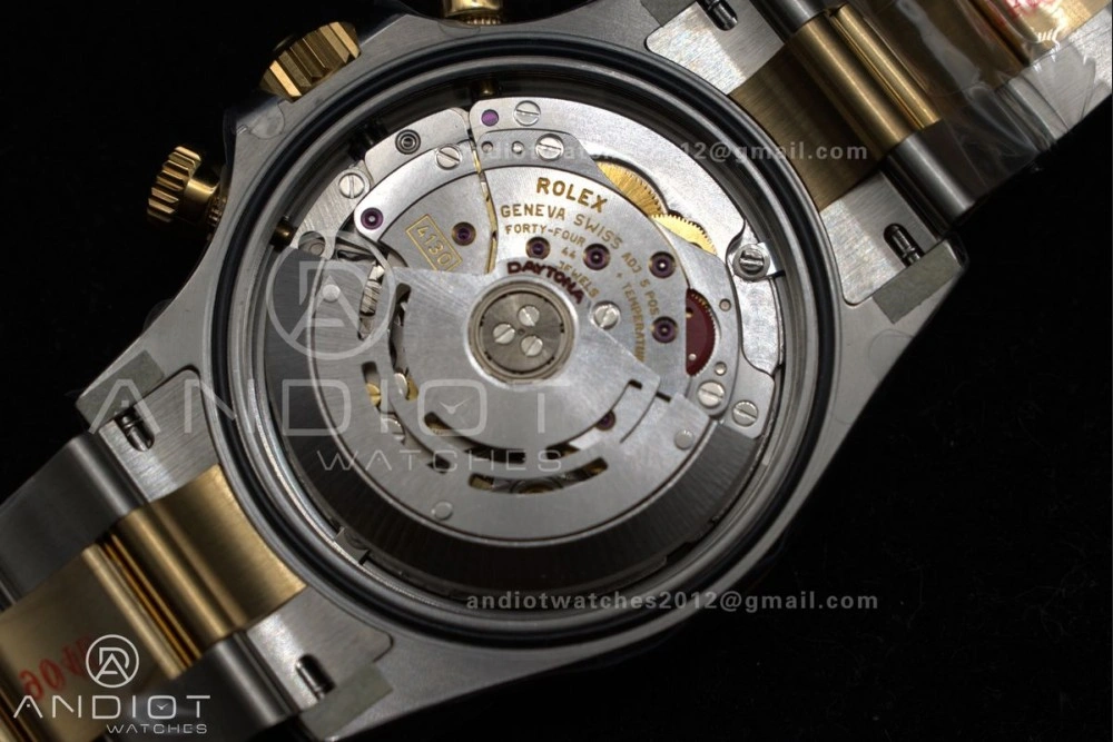 Daytona 116503 Clean 1:1 Best Edition White Dial Arabic Markers on SS YG Bracelet SA4130 V TechFriendly 737