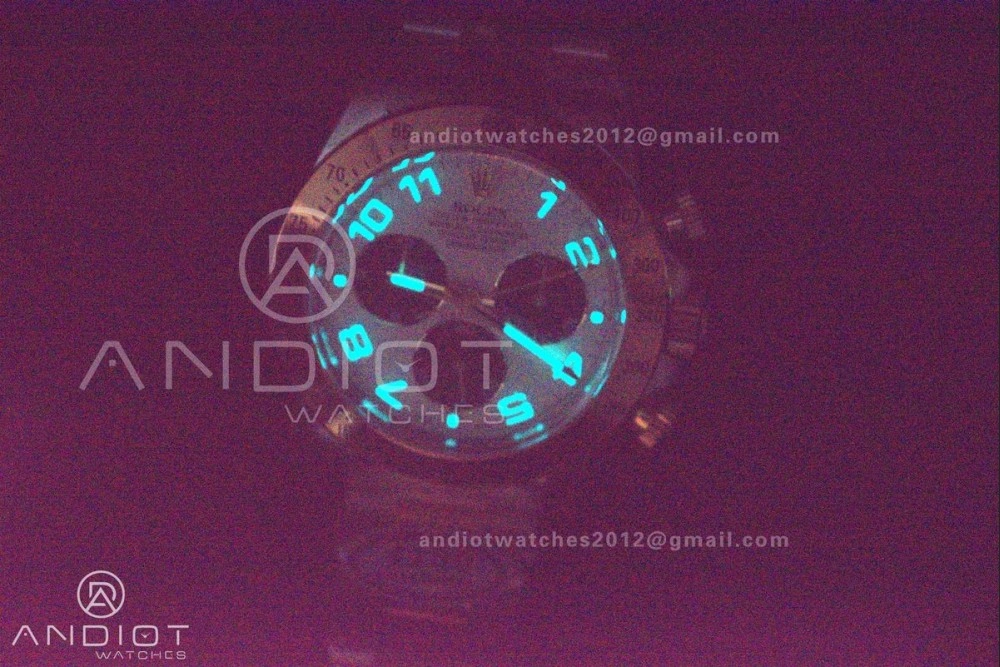 Daytona 116503 Clean 1:1 Best Edition White Dial Arabic Markers on SS YG Bracelet SA4130 V TechFriendly 737