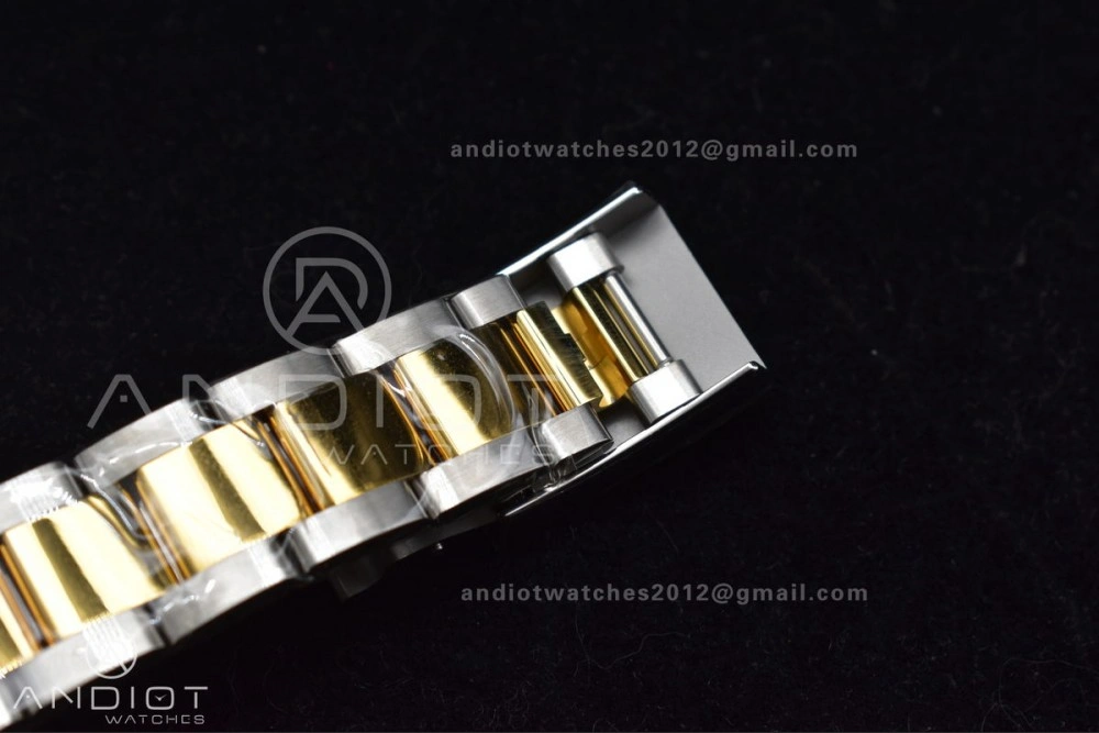 NewStyle Daytona 116503 Clean 1:1 Best Edition White Mother Of Pearl Diamond Dial on SS YG Bracelet SA4130 V 740