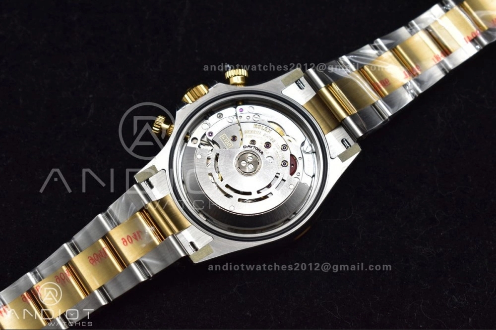 NewStyle Daytona 116503 Clean 1:1 Best Edition White Mother Of Pearl Diamond Dial on SS YG Bracelet SA4130 V 740