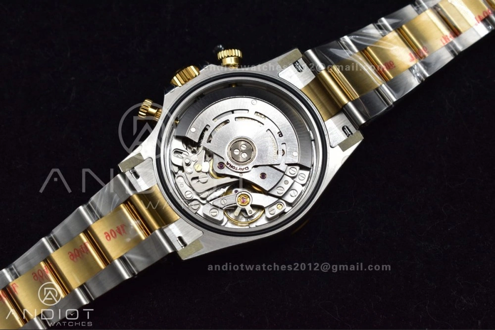 NewStyle Daytona 116503 Clean 1:1 Best Edition White Mother Of Pearl Diamond Dial on SS YG Bracelet SA4130 V 740