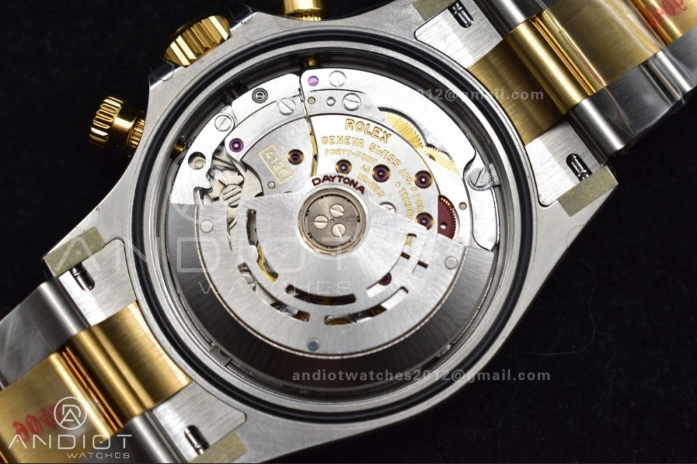 NewStyle Daytona 116503 Clean 1:1 Best Edition White Mother Of Pearl Diamond Dial on SS YG Bracelet SA4130 V 740