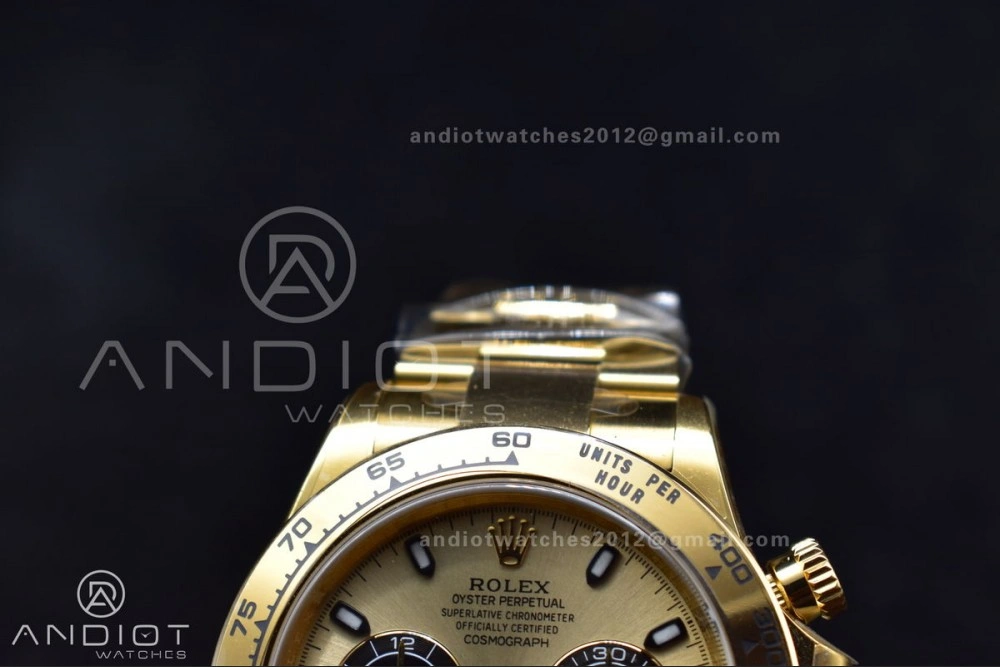 Daytona 116505 Clean 1:1 Best Edition YG Dial Black Markers on YG Bracelet SA4130 V Stylish 399
