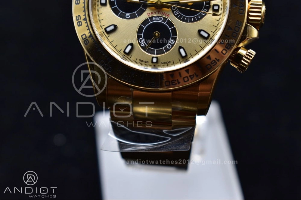 Daytona 116505 Clean 1:1 Best Edition YG Dial Black Markers on YG Bracelet SA4130 V Stylish 399
