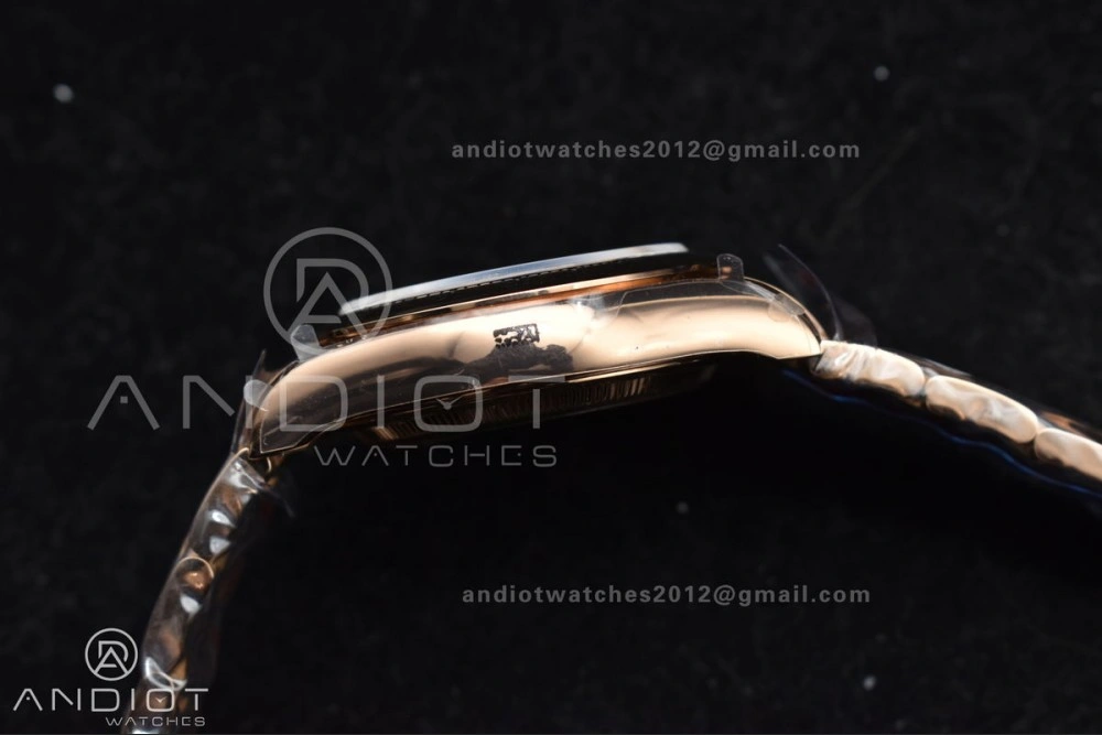 Casual Daytona 116505 QF 1:1 Best Edition Black RG Dial on RG Bracelet SH4130 V3 (Gain Weight) 738