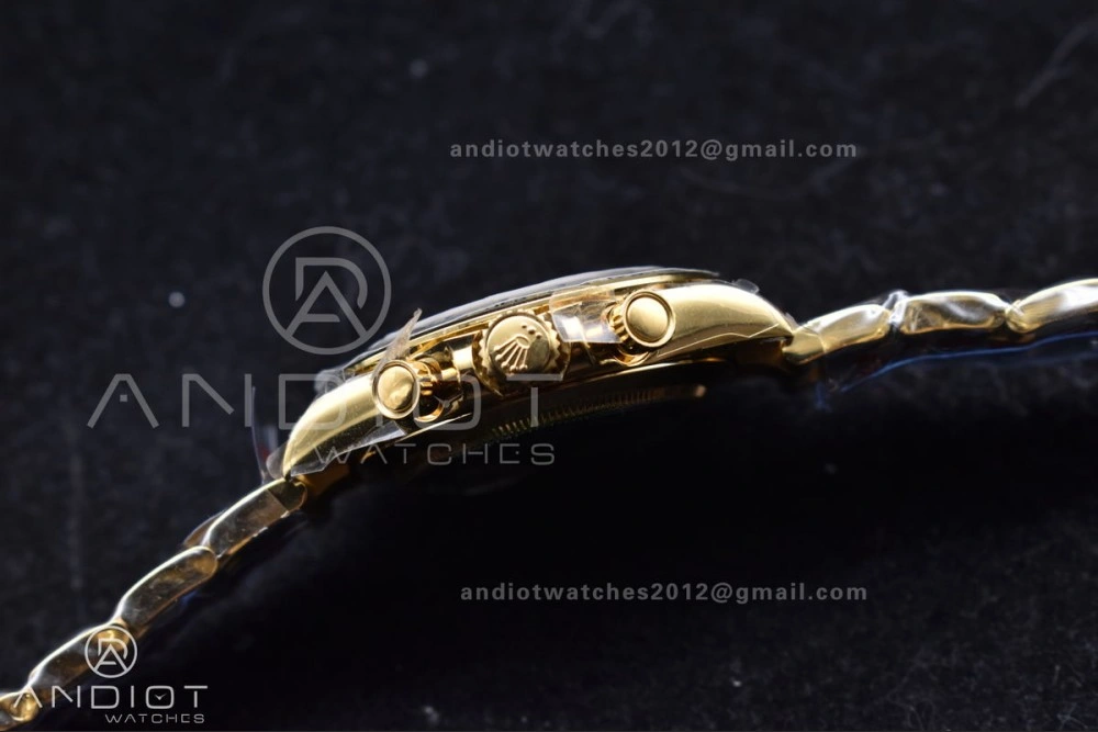 Daytona 116505 QF 1:1 Best Edition Meteorite Dial on RG Bracelet SH4130 V3 (Gain Weight) ZeroBulk 762