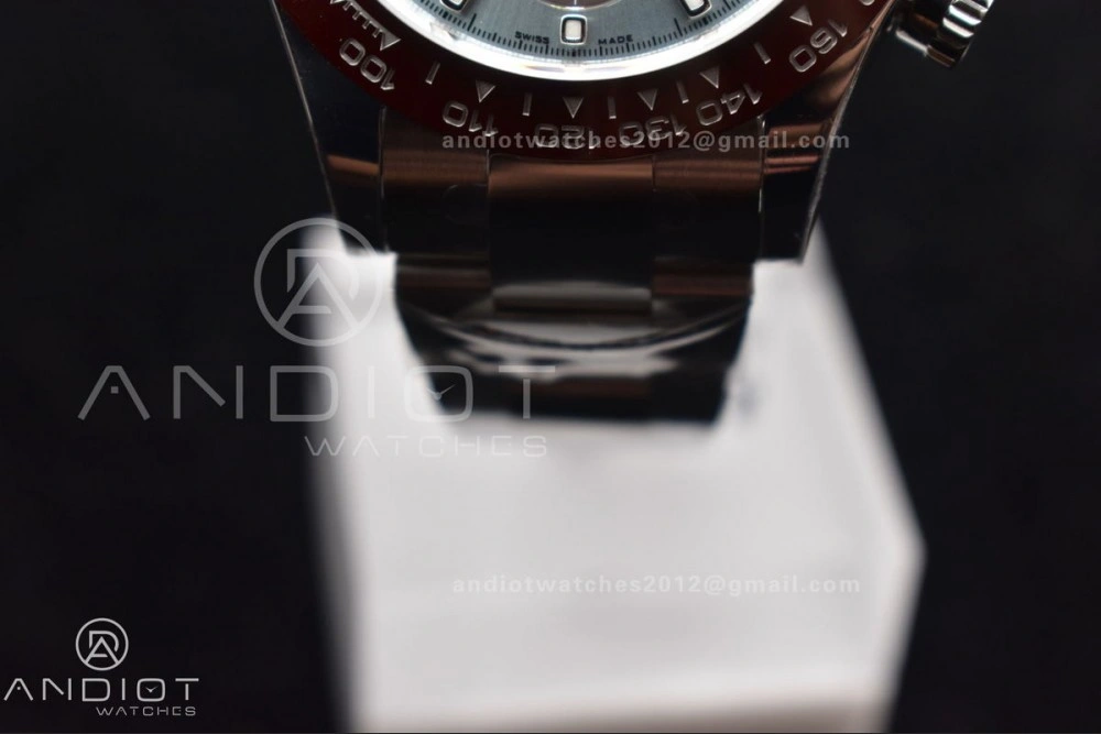 SmartChoice Daytona 116506 Brown Ceramic BTF 1:1 Best Edition Ice Blue Dial on SS Bracelet SA4130 V 395