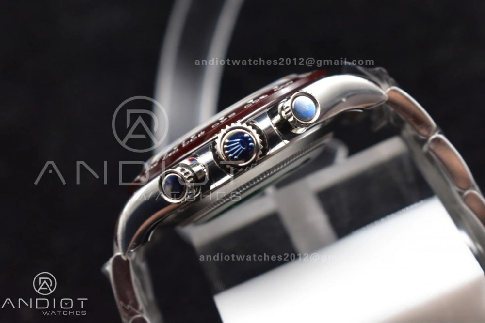 SmartChoice Daytona 116506 Brown Ceramic BTF 1:1 Best Edition Ice Blue Dial on SS Bracelet SA4130 V 395