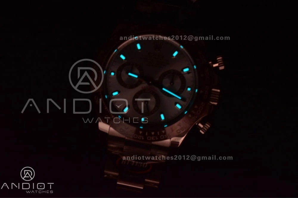 SmartChoice Daytona 116506 Brown Ceramic BTF 1:1 Best Edition Ice Blue Dial on SS Bracelet SA4130 V 395