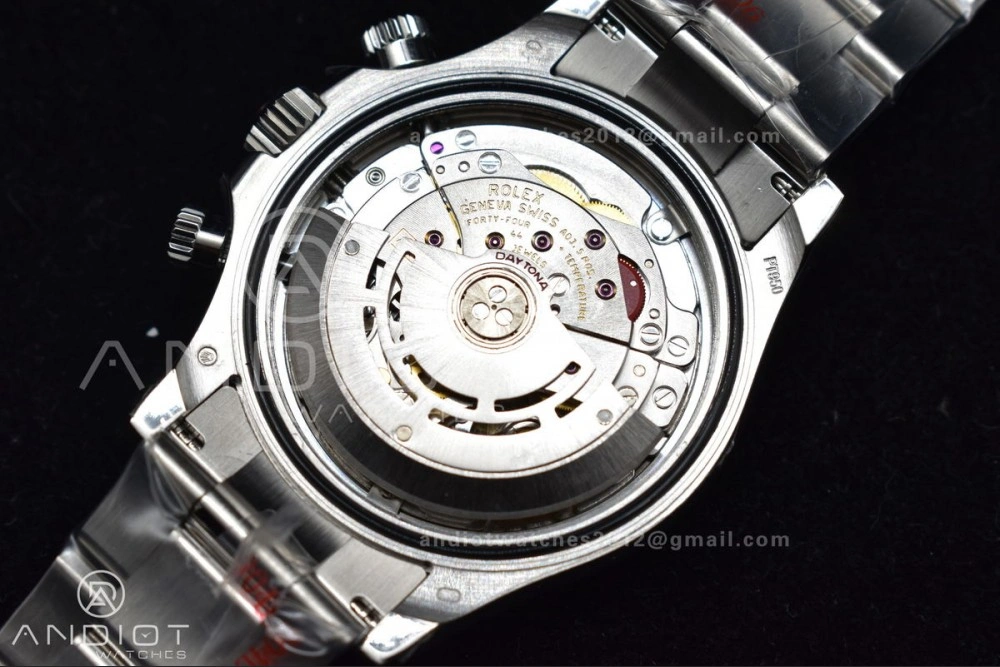 HighQuality Daytona 116506 QF 1:1 Best Edition Ice Blue Dial Crystal Markers on SS Bracelet SH4130 V3 (Gain Weight) 398