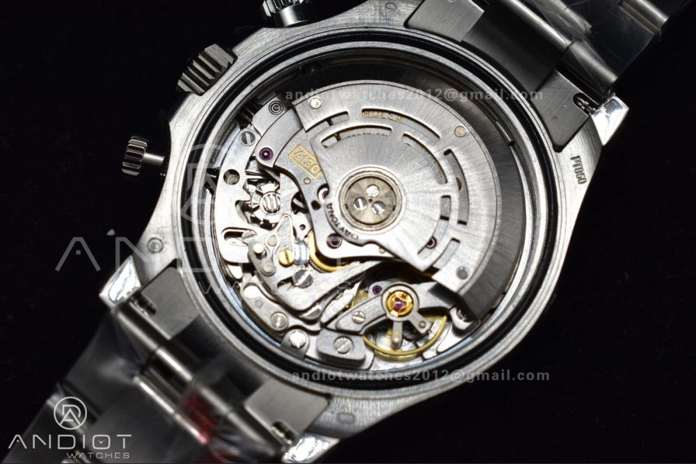 HighQuality Daytona 116506 QF 1:1 Best Edition Ice Blue Dial Crystal Markers on SS Bracelet SH4130 V3 (Gain Weight) 398