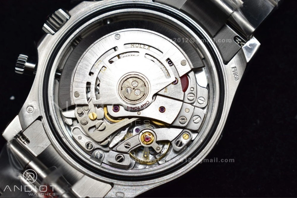 HighQuality Daytona 116506 QF 1:1 Best Edition Ice Blue Dial Crystal Markers on SS Bracelet SH4130 V3 (Gain Weight) 398