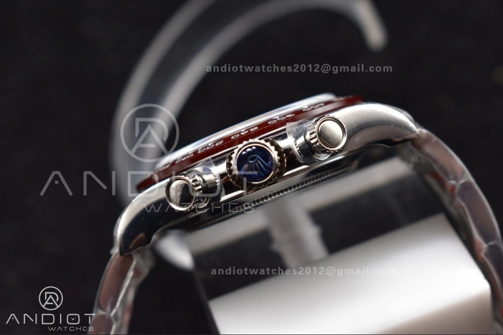 HighQuality Daytona 116506 QF 1:1 Best Edition Ice Blue Dial Crystal Markers on SS Bracelet SH4130 V3 (Gain Weight) 398