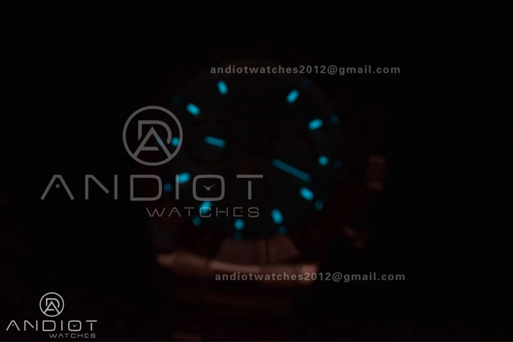 FlexibleFit Daytona 116506 QF 1:1 Best Edition Ice Blue Dial Lume Markers on SS Bracelet SH4130 V3 (Gain Weight) 413