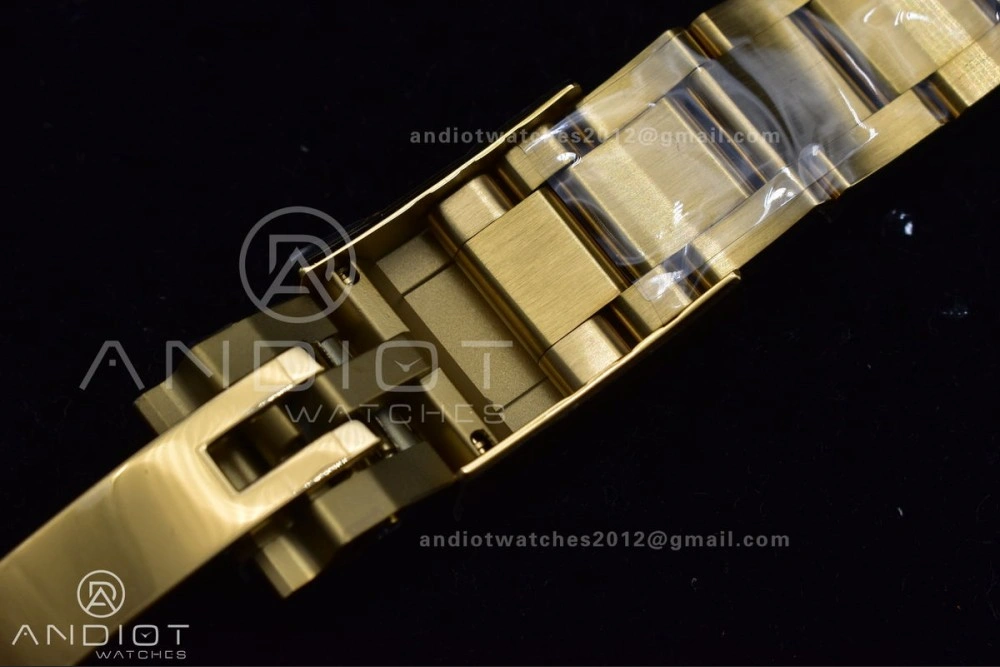 Timeless Daytona 116508 BTF 1:1 Best Edition Green Dial on YG Bracelet SA 755