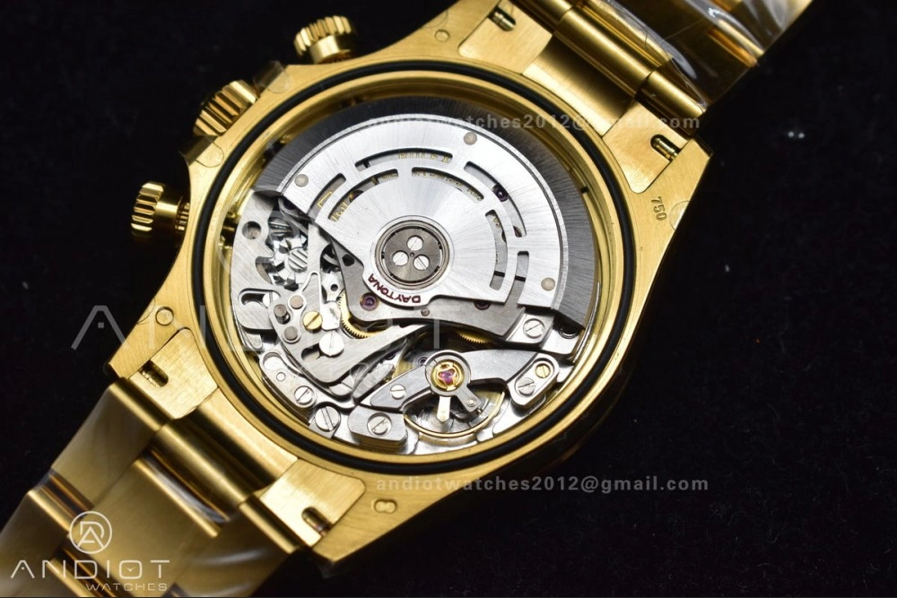 Timeless Daytona 116508 BTF 1:1 Best Edition Green Dial on YG Bracelet SA 755