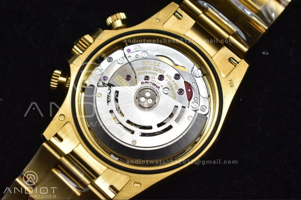 Timeless Daytona 116508 BTF 1:1 Best Edition Green Dial on YG Bracelet SA 755