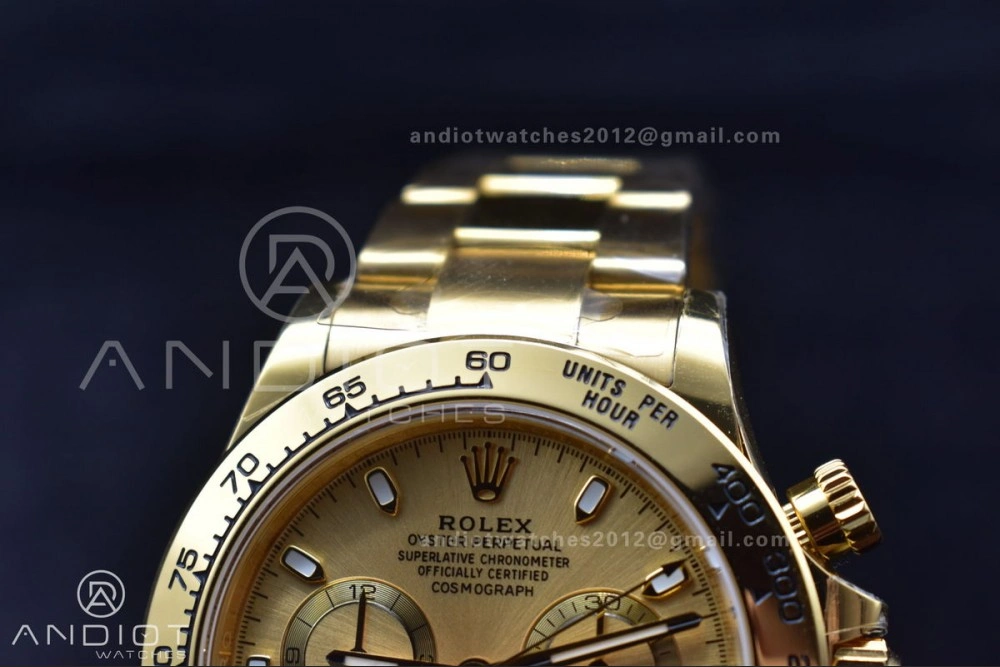 Daytona 116508 BTF 1:1 Best Edition YG Dial on YG Bracelet SA Lightweight 747