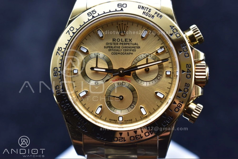 Daytona 116508 BTF 1:1 Best Edition YG Dial on YG Bracelet SA Lightweight 747