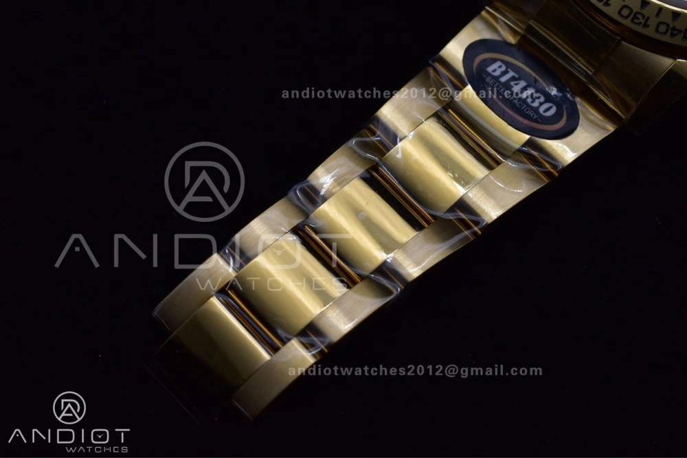 Daytona 116508 BTF 1:1 Best Edition YG Dial on YG Bracelet SA Lightweight 747