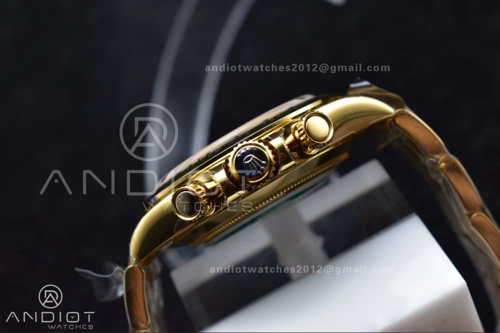Casual Daytona 116508 BTF 1:1 Best Edition YG Black Dial on YG Bracelet SA 761
