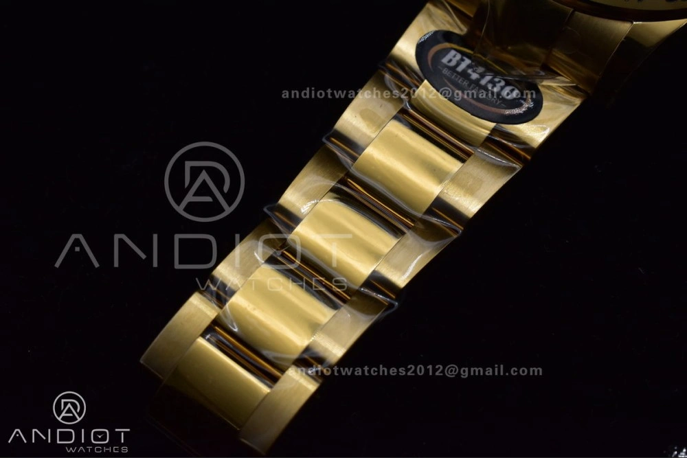 Casual Daytona 116508 BTF 1:1 Best Edition YG Black Dial on YG Bracelet SA 761