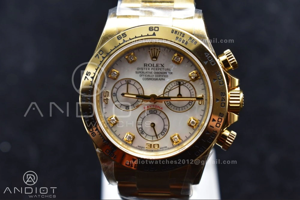 GoodFit Daytona 116508 Clean 1:1 Best Edition Oyster YG Dial On YG Bracelet SA 745