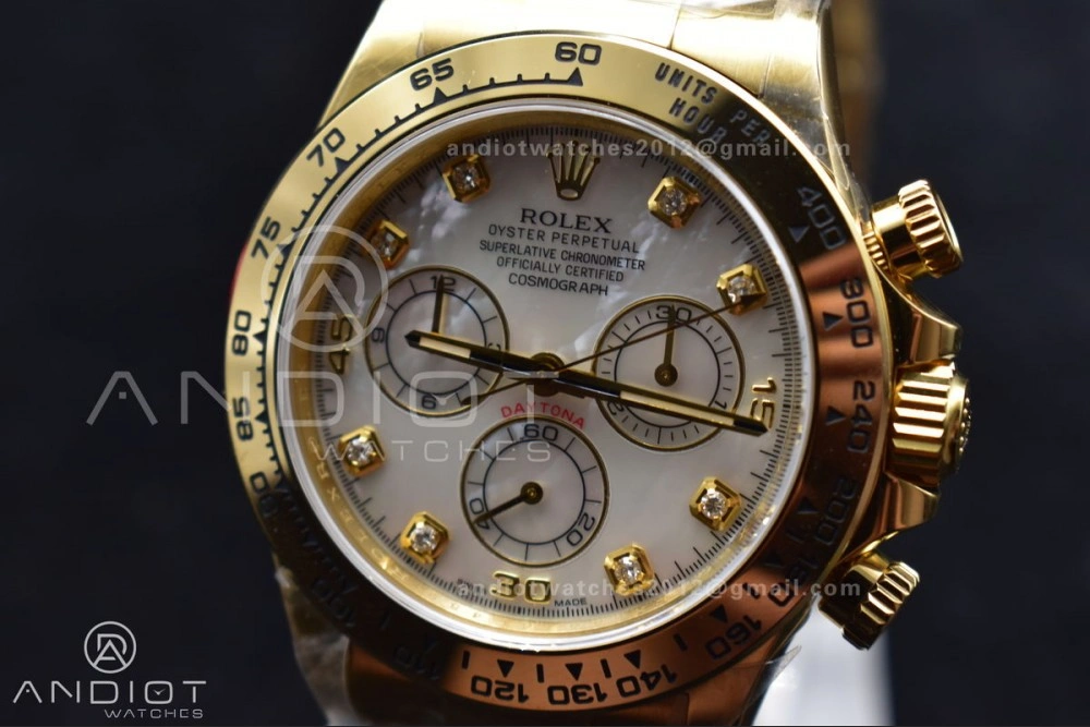 GoodFit Daytona 116508 Clean 1:1 Best Edition Oyster YG Dial On YG Bracelet SA 745