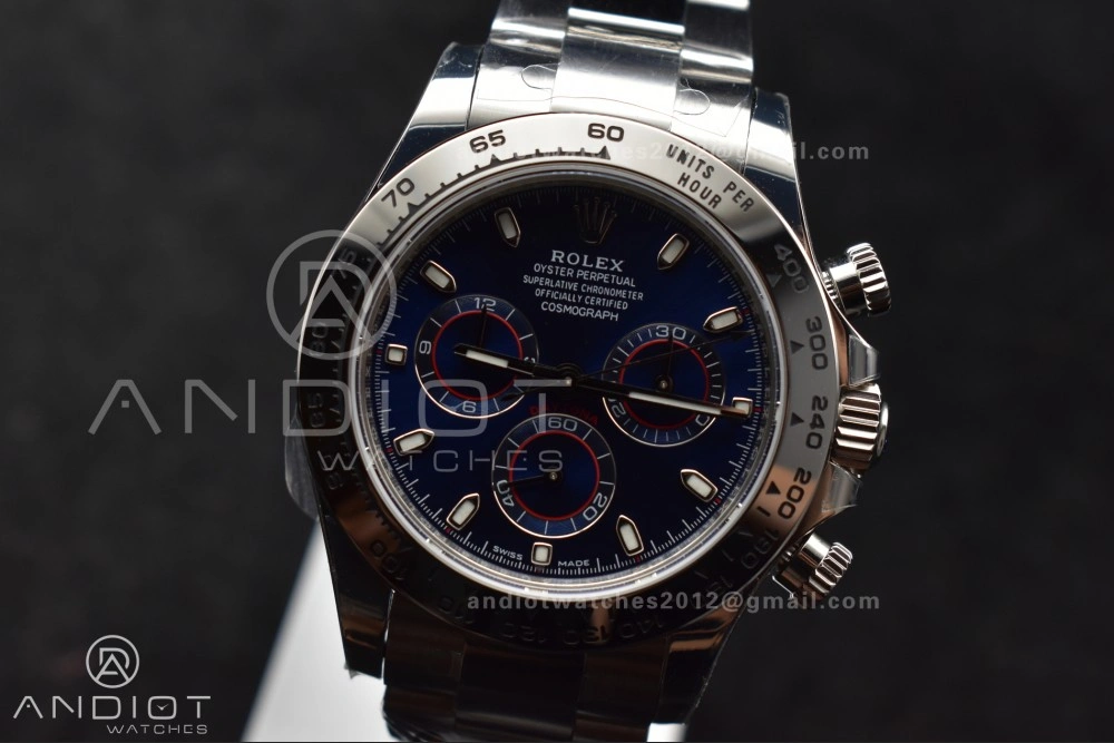 Daytona 116509 BTF 1:1 Best Edition 904L SS Case and Bracelet Blue Dial SA UrbanChic 751